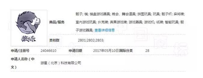 各大厂商哄抢狼人杀商标,然而最后赢家居然是他? 各大厂商哄抢狼人杀商标,然而最后赢家居然是他?