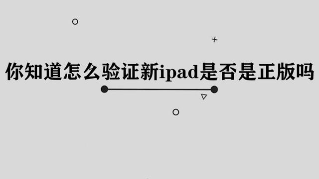 ipad查询真伪(苹果ipad真假查询官网)