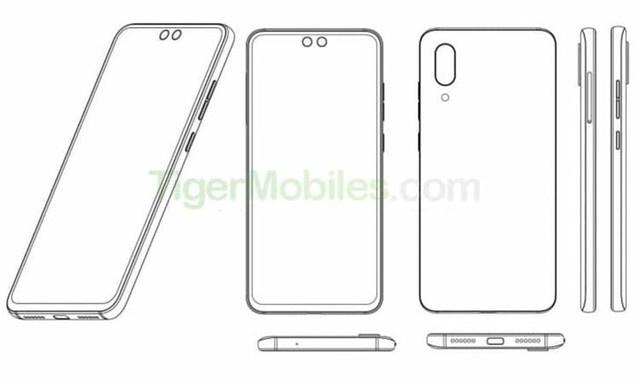 中兴手机屏幕新专利曝光:双打孔屏! 中兴手机屏幕新专利曝光:双打孔屏!