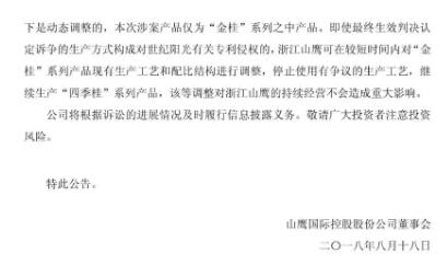 一审判赔6165万元的“纸业专利侵权案”被指令重审（附诉讼公告）