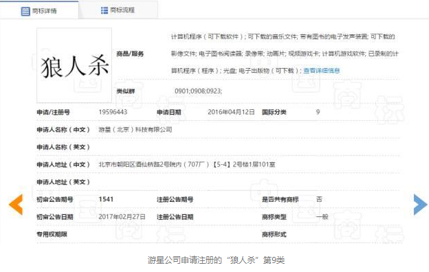 「狼人杀」商标游戏行业滥用及维权的启示