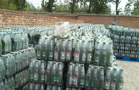 金星啤酒涉嫌商标侵权 安阳数万瓶“雪啤”被工