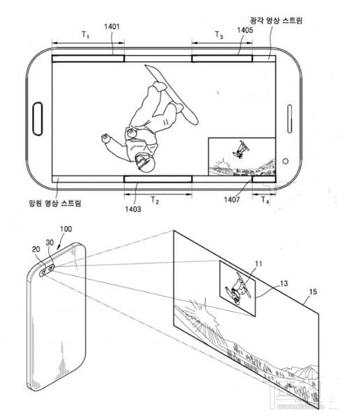 三星外观专利申请曝光 Note8将配双摄