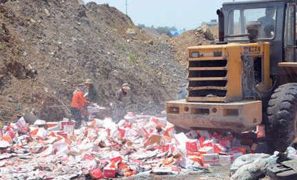 枣庄销毁假冒注册商标