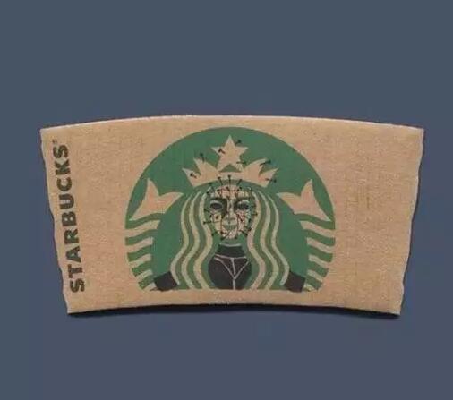 人类已无法阻止星巴克商标涂鸦了！