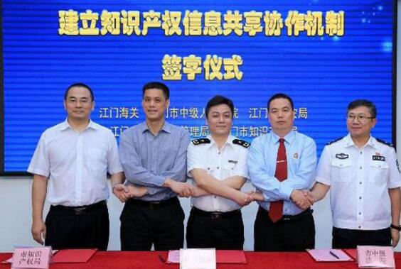 江门海关构筑知识产权保护“新合力”