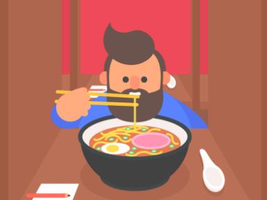 霓虹国旅行的Gif，创意就是一闪而现