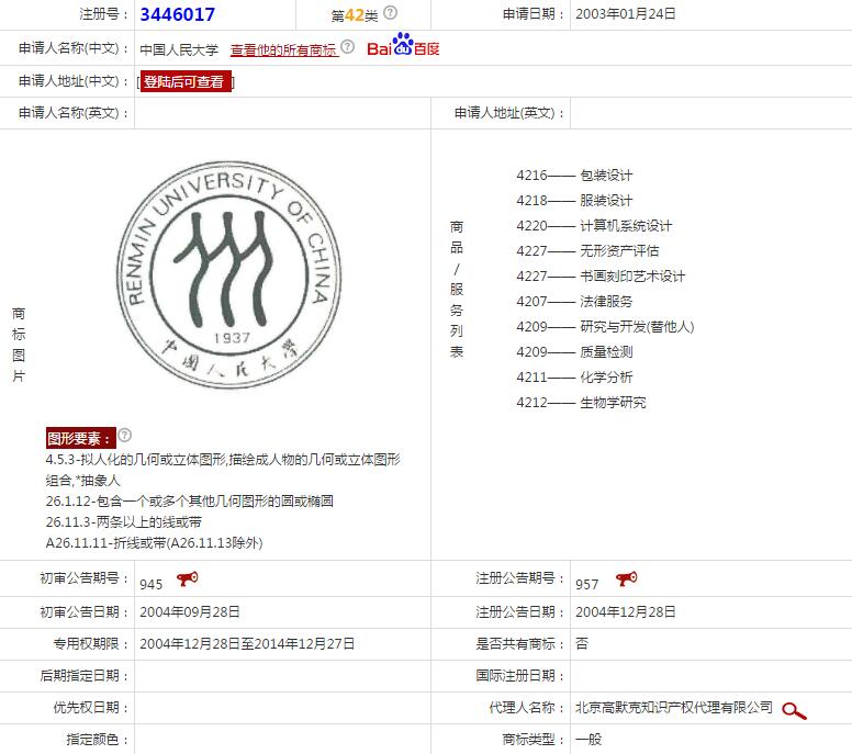 泉州一公司抢注人大校徽？公司：商标相似并未抢注