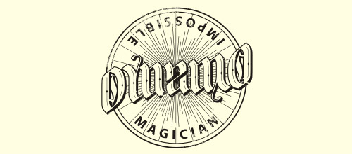 40个好看的英文字体商标造型设计欣赏