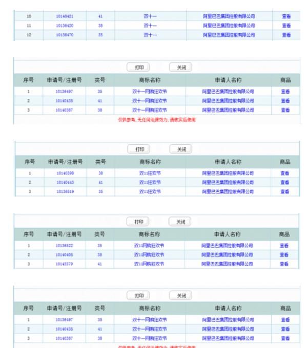 电商巨头“反目”，“双十一”注册商标，逐步变成通用名称