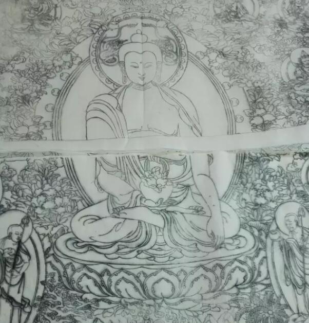 具有版权符号的陶瓷唐卡诞生记