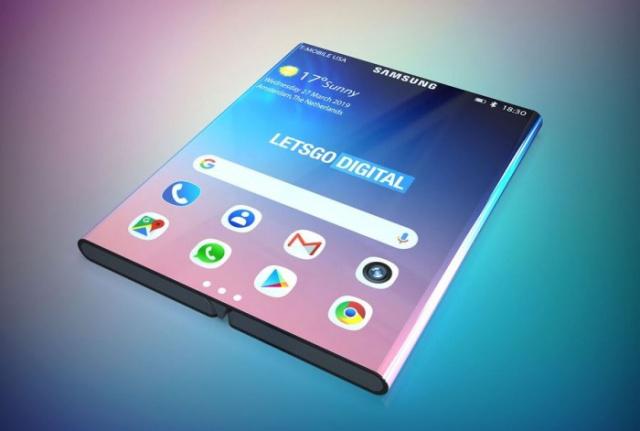 三星2017年申请双折叠屏专利 像极了小米 三星2017年申请双折叠屏专利 像极了小米